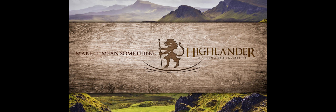 Highlander Gift Card – Luxury Credit Toward Handcrafted Writing Instruments