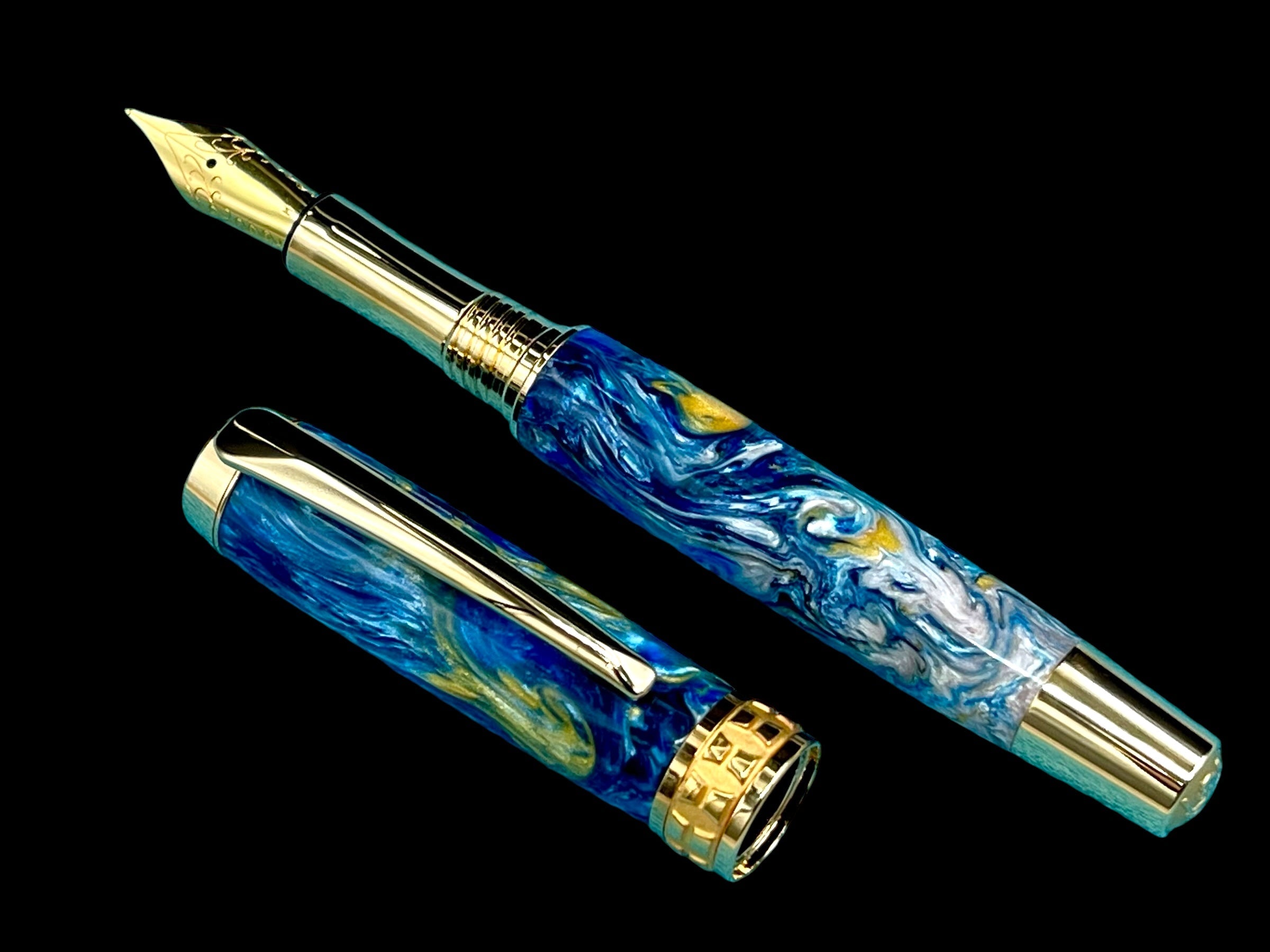 Gold Fountain Pens