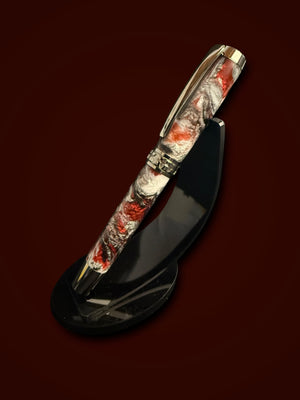 Highlander “Ares” Black Titanium Custom Fountain Pen