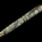 Smoky Quartz | Black Titanium Rollerball Pen - Memorable Handmade Gift