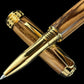 Certified Exotic Bethlehem Olivewood | Gold Rollerball Pen | Highlander Collection