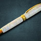 Highlander Black Opal | Handcrafted Gold Fountain Pen - Write Your Own Story