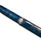 Elegant “Galactic Purple”, Rose Gold Acrylic Rollerball Pen, Artisan Handcrafted Writing Instrument. One of a Kind, with Box, Sleeve, & Ink. - HighlanderPen