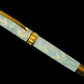 Sapphire Opal | Gold Rollerball Pen | Handcrafted by Highlander