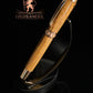 Certified Bethlehem Olivewood Red Gold Rollerball Pen
