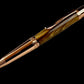 Rose Gold Exotic Bethlehem Olivewood Handmade Ballpoint Pen. One of a Kind, Handcrafted by Highlander Pen in CO. Box, Ink, & Sleeve Included. [ML-BP-1125-01]