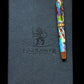 Confetti Storm | Gold Rollerball Pen – Handmade in Colorado