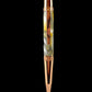 Rose Gold "24K Zebra" Handmade Glasgow Ballpoint Pen. One of a Kind, Handcrafted by Highlander Pen in CO. Box, Ink, & Sleeve Included. [ML-BP-1130-04]