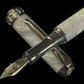 Black Titanium “Black Opal” | Handmade Fountain Pen | By Highlander | Loyalty | Purity | Good Luck