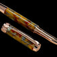 Striking “Molten Metals” Rose Gold Acrylic Rollerball Pen, Artisan Handcrafted Writing Instrument. Handmade Custom in CO USA. One of a Kind. - HighlanderPen