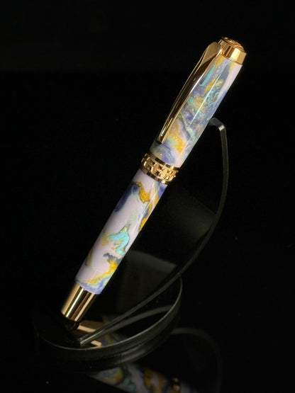 Venetian Dawn | Gold Rollerball Pen | Handcrafted by Highlander