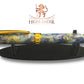Elegant Highlander Gold Rollerball Pen: Handmade Luxury Writer's Gift