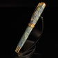 Highlander “Galactic Sea” | Gold Rollerball Pen | One-of-a-Kind Handmade Luxury Gift