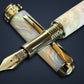 Handcrafted “Mystic Opal” | Black Titanium Fountain Pen by Highlander. Perfect for the Writing Enthusiast