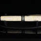 Pearly Opal | Black Titanium Fountain Pen | Handcrafted by Highlander