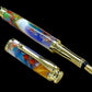 New Whimsical Colors Handmade Luxury Gold Fountain Pen By Highlander Pen. - HighlanderPen