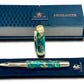 Timeless “British Racing Green” Handcrafted Gold Rollerball Pen, One of a Kind, Handmade in Colorado. Ink, Velvet Sleeve, & Pen Box Included - HighlanderPen