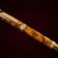 Museum Grade Thuya Burl Wood | Edinburgh Red Gold Fountain Pen | Highlander Rare Wood Pen Collection