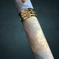 Amethyst Opal | Black Titanium Highlander Fountain Pen | An Elegant Gift