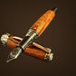 Exotic Desert Ironwood | Black Titanium Highlander Fountain Pen | The Perfect Gift