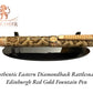 “Eastern Diamondback Rattlesnake” Red Gold Fountain Pen. The Perfect Father's Day Gift