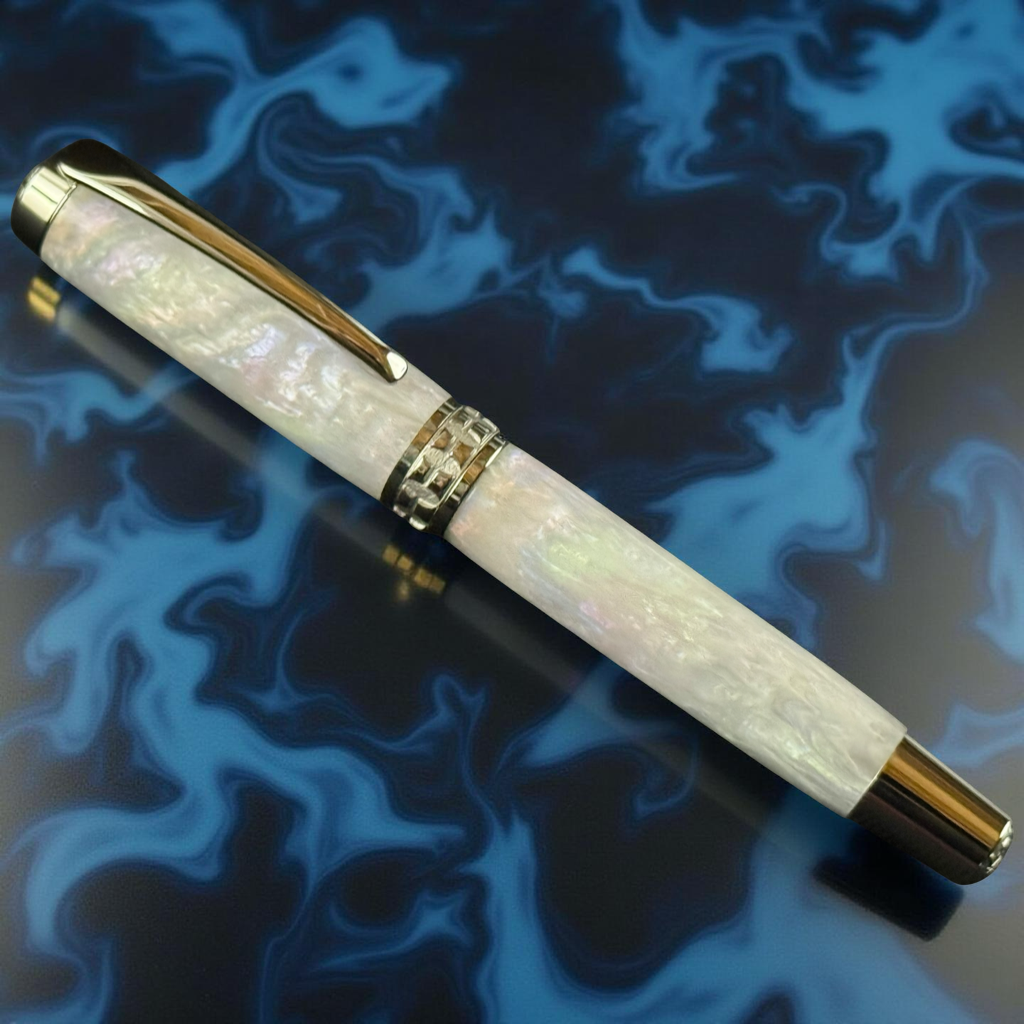 Black Opal | Black Titanium Rollerball Pen | Highlander Collection