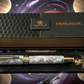 Mystic Opal| Black Titanium Fountain Pen | Handcrafted by Highlander