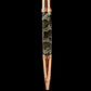 Authentic Burmese Python Red Gold Ballpoint Pen [ML-BP-0207-01]