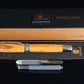 Certified Bethlehem Olivewood | Black Titanium Fountain Pen | Highlander Collection