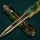 British Racing Green | Black Titanium Rollerball Pen | A Power Pen By Highlander
