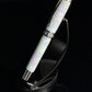 Black Opal | Black Titanium Fountain Pen | Handcrafted by Highlander