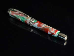 “Italian Grand Prix” Black Titanium Rollerball Pen