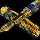 Striking Handcrafted Gold Fountain Pen | Luxury Writing Gift by Highlander