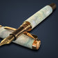 Sapphire Opal | Red Gold Fountain Pen | Highlander Collection