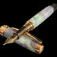 Mystic Opal | Red Gold Fountain Pen | Elegant Writing Gift