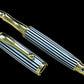 “Striking Stripes” Handmade Luxury Gold Rollerball Pen By Highlander Writing Instruments - HighlanderPen