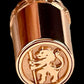 Exotic Bethlehem Olivewood | Handmade Red Gold Highlander Ballpoint Pen