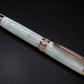 “Pearly Opal Acrylic” One of a Kind Rose Gold, Handmade Custom Rollerball Pen. Artisan Rare & Unique, Completely Handcrafted  in Co, USA - HighlanderPen