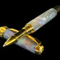 Handcrafted “Mystic Opal” | Gold Rollerball Pen | By Highlander | The Perfect Gift