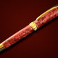 “Radiant Ruby” | Gold Fountain Pen | Highlander Collection