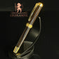 East Indian Rosewood | Gold Rollerball Pen | Handcrafted by Highlander
