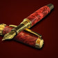 “Radiant Ruby” | Gold Fountain Pen | Highlander Collection