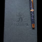 “Galactic Purple Haze” Red Gold Rollerball Pen