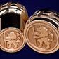 Handcrafted “ZEUS” | Red Gold Edinburgh Model Fountain Pen - Memorable Handmade Gifts