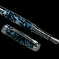 “Black And Pearl” Black Titanium Fountain Pen, Artisan Handcrafted Writing Instrument. Simple to Use. Handmade with Custom Hardware in Colorado. One of a Kind. - HighlanderPen