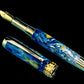 Highlander~Handmade Luxury Gold Fountain Pen, One of a Kind Writing Instrument, Handcrafted in CO. Ink, Converter, Sleeve, & Box Included. (ML-FP-0925-01) - HighlanderPen