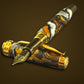 Handcrafted "Caramel Latte"  Gold Fountain Pen by Highlander.  Perfect For Collectors and Writing Enthusiasts