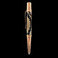 Authentic Reticulated Python Red Gold Ballpoint Pen 0303-01