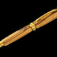 Certified Exotic Bethlehem Olivewood | Gold Rollerball Pen | Highlander Collection