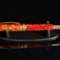Crownfire – Red Gold Fountain Pen | Handmade by Highlander